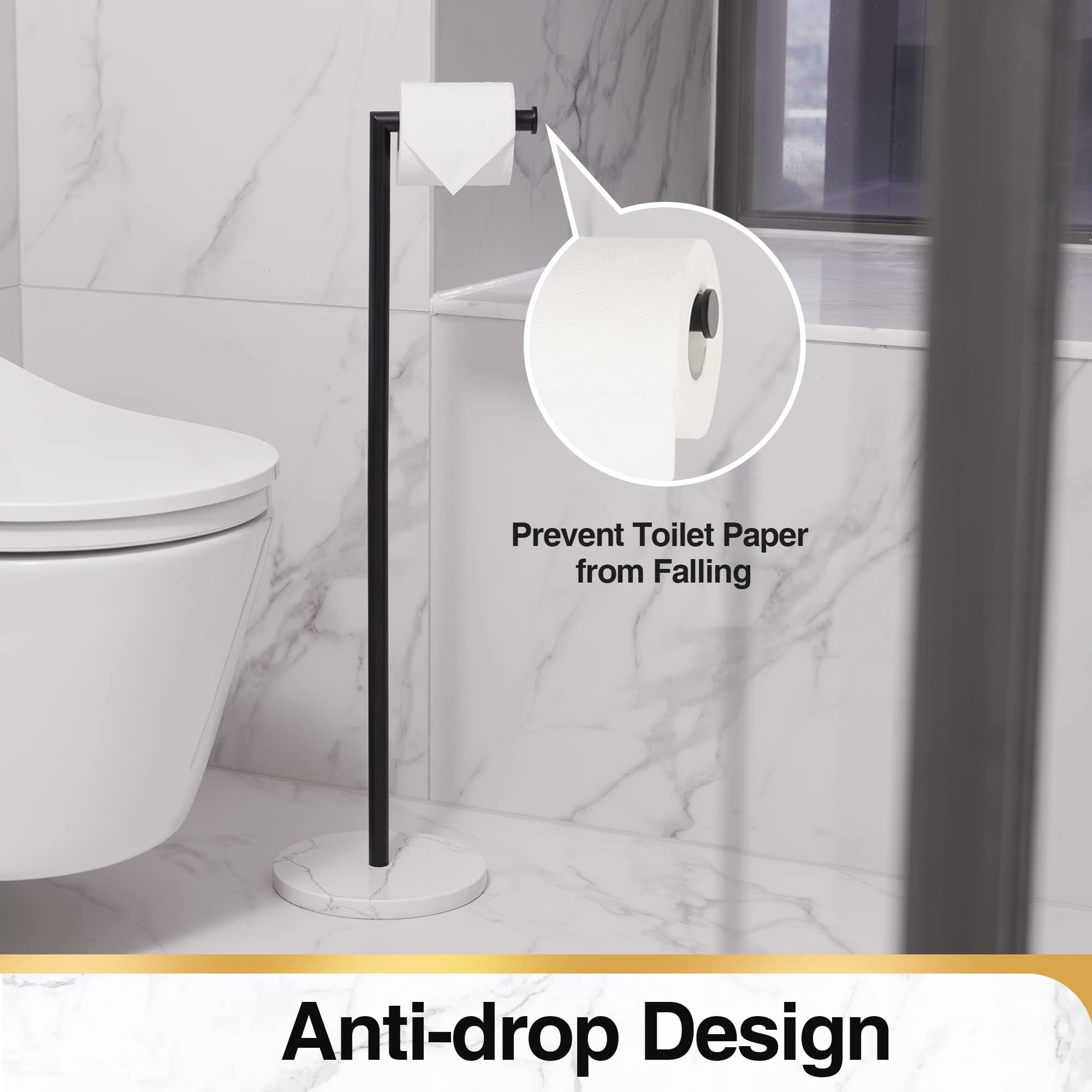 Modern Toilet Paper Holder Stand